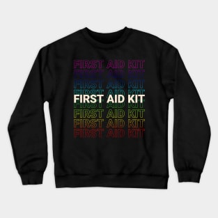 First Aid Kit Kinetic Style Crewneck Sweatshirt